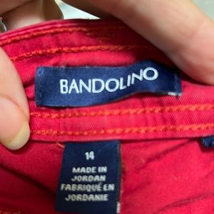 Women’s short size 14 brand: Bandolion